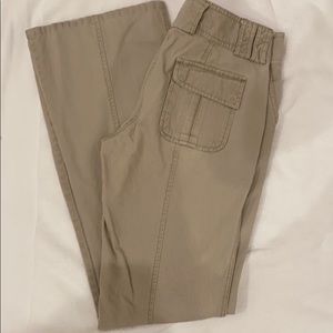 LILA LILA TAN COTTON PANTS